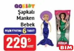 GOKİDY OYUNCAK ŞAPKALI MANKEN BEBEK fiyat ve kampanya bilgisi